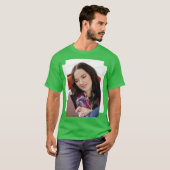 gebrande heren t-shirt (Voorkant volledig)