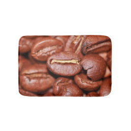 gebrande koffiebonen badmat