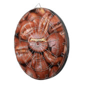 gebrande koffiebonen dartbord (Voorkant Rechts)