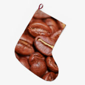 gebrande koffiebonen grote kerstsok (Voorkant (Hangend))