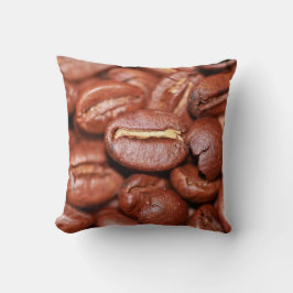 gebrande koffiebonen kussen