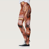 gebrande koffiebonen leggings (Links)