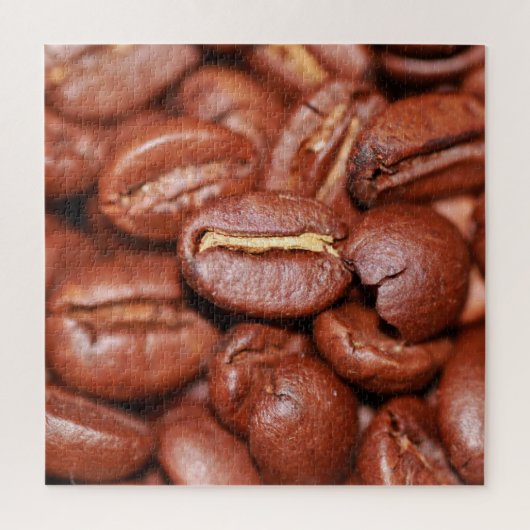 gebrande koffiebonen legpuzzel (Verticaal)