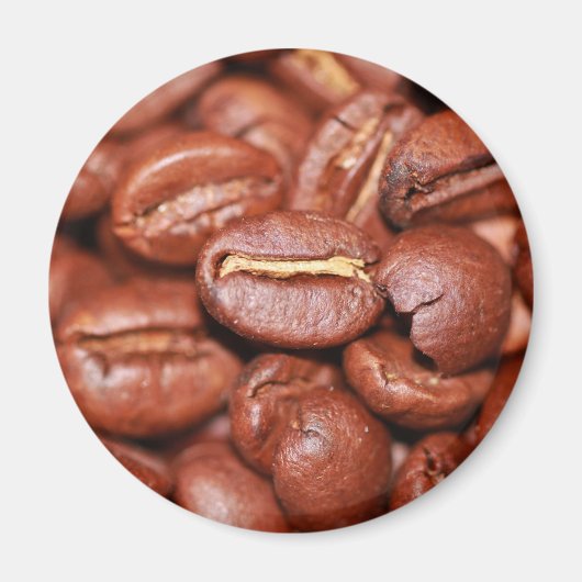 gebrande koffiebonen magneet (Voorkant)