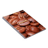 gebrande koffiebonen notitieboek (Rechterzijde)