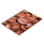 gebrande koffiebonen notitieboek (Linkerzijde)