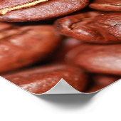 gebrande koffiebonen poster (Hoek)