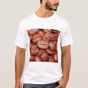gebrande koffiebonen t-shirt