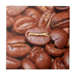 gebrande koffiebonen tegeltje