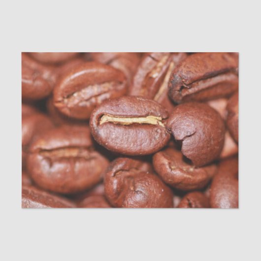 gebrande koffiebonen tissuepapier (Voorkant)