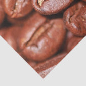 gebrande koffiebonen tissuepapier (Detail)