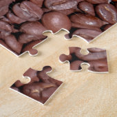 Gebrande koffiebonen (uitdagend) legpuzzel (Zijkant)