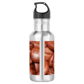 gebrande koffiebonen waterfles  (Achterkant)