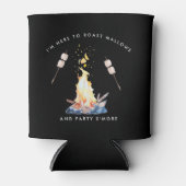 Gebrande Mallows & Party's meer Camping Blikjeskoeler (Voorkant)