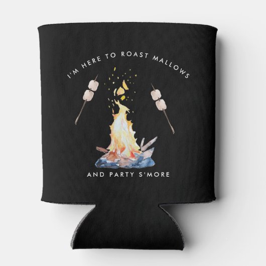 Gebrande Mallows & Party's meer Camping Blikjeskoeler (Achterkant)