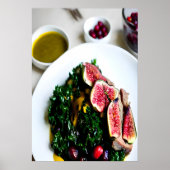 Gebrande menselijke dommeloïne | AI Art Poster (Voorkant)