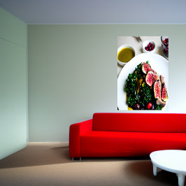 Gebrande menselijke dommeloïne | AI Art Poster