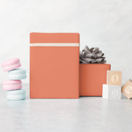 Gebrande Sienna Cadeaupapier