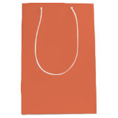 Gebrande Sienna Medium Cadeauzakje (Voorkant)