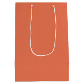 Gebrande Sienna Medium Cadeauzakje (Achterkant)