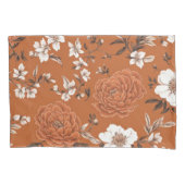 gebrande Sinaasappels bloemmotief Kussensloop (Voorkant)