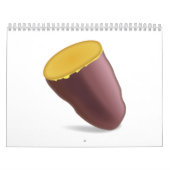 Gebrande zoete aardappel - Emoji Kalender (Hoes)