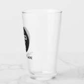Gebrandmerkt logo glas (Links)