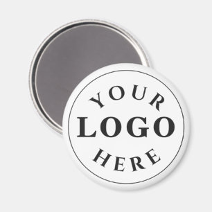 Gebrandmerkt Logo Rond 2¼ Inch Pro Marketing Promo Magneet