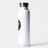 Gebrandmerkt logo waterfles (Links)