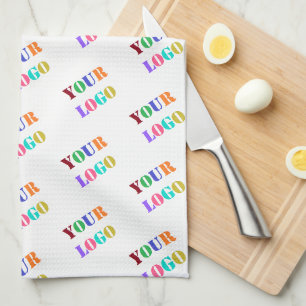 Gebrandmerkt Logo Zakelijke Keukenhanddoek Voorbee