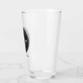 Gebrandmerkt merklogo glas (Links)