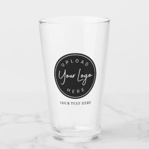 Gebrandmerkt merklogo glas