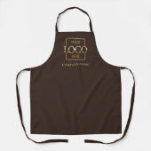 Gebrandmerkt Zakelijk Logo Restaurant Uniform Werk Schort (Voorkant)