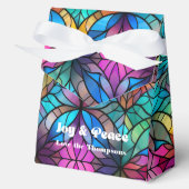 Gebrandschilderd Gepersonaliseerd Vakantieseizoen Bedankdoosjes (Voorkant)