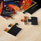 'Gebrandschilderd Glas' Legpuzzel (Zijkant)