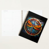 gebrandschilderd glas libel planner (Display)