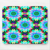 Gebrandschilderd glas van de Zee.... Muismat (Voorkant)