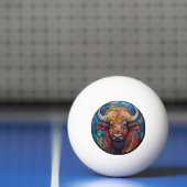 Gebrandschilderd glaswerk uit Buffalo Pingpongbal (Net)