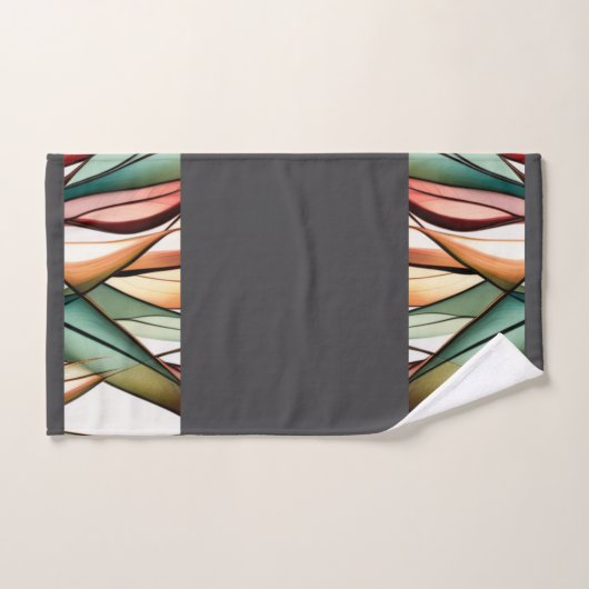 gebrandschilderd gras bad handdoek (Handdoek)