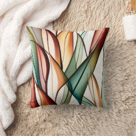 gebrandschilderd gras kussen