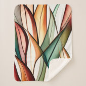 gebrandschilderd gras sherpa deken (Voorkant)