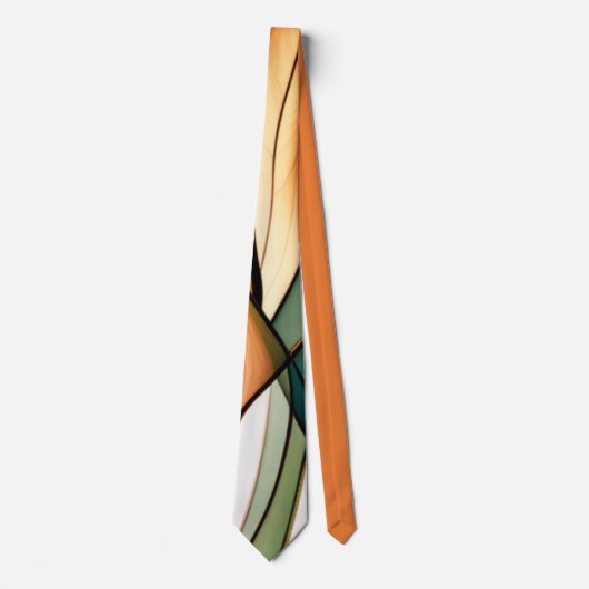 gebrandschilderd gras stropdas (Voorkant)