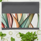 gebrandschilderd gras theedoek (Gevouwen)