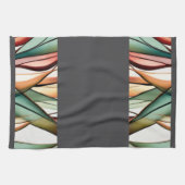 gebrandschilderd gras theedoek (Horizontaal)