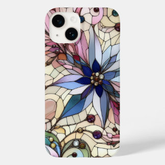 Gebrandschilderde bloem  Case-Mate iPhone 14 hoesje