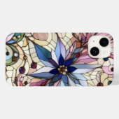 Gebrandschilderde bloem  Case-Mate iPhone case (Achterkant (horizontaal))