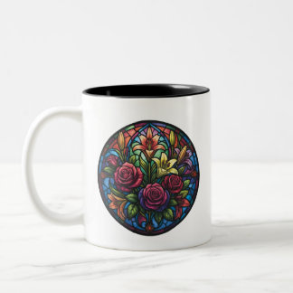 Gebrandschilderde Bloemen Mok