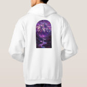 Gebrandschilderde Glasberg Hoodie (Achterkant)