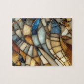 Gebrandschilderde Glasgolven Puzzel (Horizontaal)