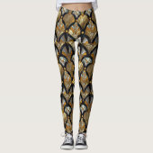 Gebrandschilderde Glaskijk Leggings (Voorkant)